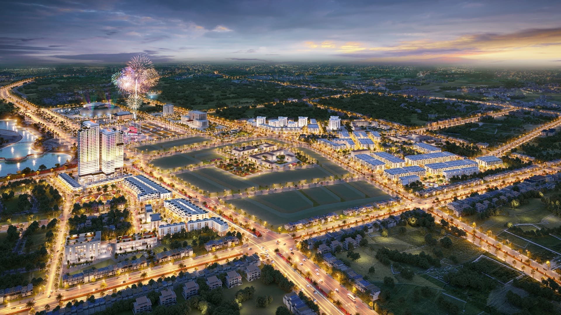 Dự án khu đô thị Square City Phổ Yên Thái Nguyên