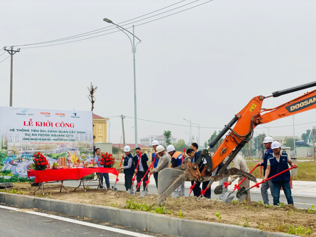 Bất động sản Thái Nguyên khởi sắc mạnh mẽ cùng FECON Square City